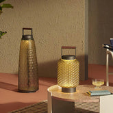 Lampada da Terra Vetro Lanterna Retrò