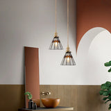 Lampadario Vintage in Vetro Colorato a Pezzi