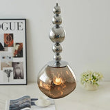 Lampadario Moderno in Vetro per Camera da Letto