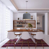 Lampadario Moderno Legno Nordico Cilindrico