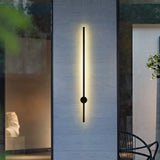 Applique da Esterno Design Minimal LED Regolabile in Metallo