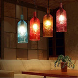 Lampadari Colorati in Vetro per Bar