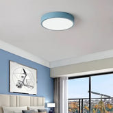 Plafoniera Rotonda LED Dimmerabile Design Moderno per Camera da Letto