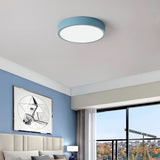 Plafoniera Rotonda LED Dimmerabile Design Moderno per Camera da Letto