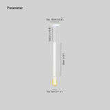 Lampadario Macaron in Metallo per Soggiorno