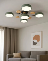 Plafoniera da soffitto dal design nordico a LED dimmerabile per soggiorno