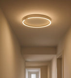 Plafoniera Tonda Led in Design Moderno per Corridoio