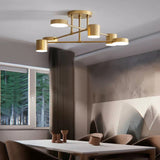 Plafoniera di Design Moderna Orientabile in Metallo per Camera Letto