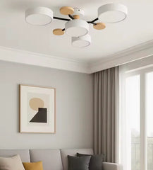 Plafoniera da soffitto dal design nordico a LED dimmerabile per soggiorno