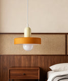 Lampadari in Vetro Colorati Stile Nordico con Altezza Regolabile per Comodino