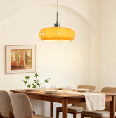 Lampadario di Vetro Anni 50 Altezza Regolabile per Sala Pranzo