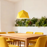 Lampadari Moderni Geometrici Design LED in Metallo per Sala da Pranzo