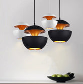 Lampadario Design Moderno Soffitto Altezza Regolabile in Metallo per Sala da Pranzo