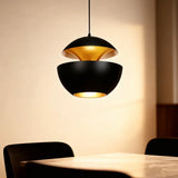 Lampadario Design Moderno Soffitto Altezza Regolabile in Metallo per Sala da Pranzo