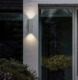 Applique Da Parete Doppia Luce LED Minimal Per Esterno