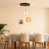 Lampadari Cristallo LED Design Moderno Altezza Regolabile per Sala da Pranzo