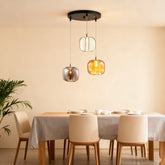 Lampadari Cristallo LED Design Moderno Altezza Regolabile per Sala da Pranzo