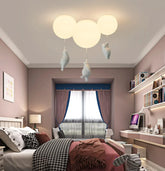 Plafoniera LED Per Cameretta Sfera Bianco Per Camera Bambini