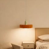 Lampadari in Vetro Colorati Stile Nordico con Altezza Regolabile per Comodino