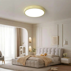 Plafoniera rotonda da soffitto stile nordico LED dimmerabile per camera da letto