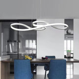 Lampadari Decorativi LED Dimmerabili in Metallo Design Moderno per Sala Pranzo
