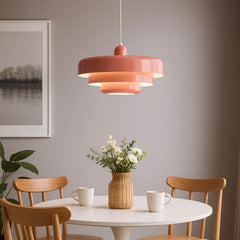 Lampadario a sospensione moderno dimmerabile in metallo per sala da pranzo