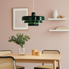 Lampadario a sospensione moderno dimmerabile in metallo per sala da pranzo