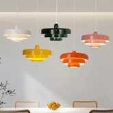 Lampadario a sospensione moderno dimmerabile in metallo per sala da pranzo