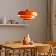 Lampadario a sospensione moderno dimmerabile in metallo per sala da pranzo