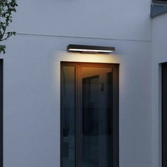 Applique da Parete da Esterno Led Nera Lineare Design Moderno