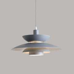 Lampadario a sospensione design danese in metallo per sala da pranzo