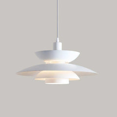 Lampadario a sospensione design danese in metallo per sala da pranzo