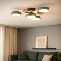 Plafoniera da soffitto dal design nordico a LED dimmerabile per soggiorno