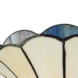 Applique Antichizzata Stile Tiffany con Conchiglia