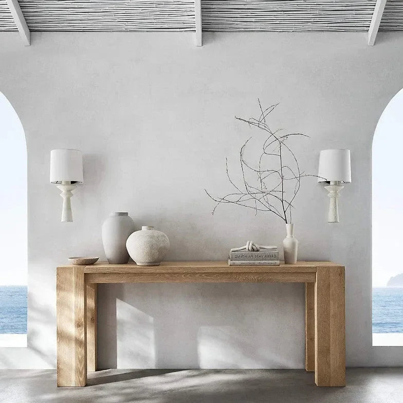 Lampada Moderna da Parete Tessuto Resina