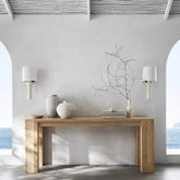 Lampada Moderna da Parete Tessuto Resina