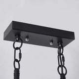 Lampada a Sospensione Industriale in Legno Multi Luce