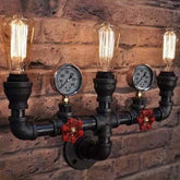 Applique da Muro a LED Tubolare Stile Steampunk
