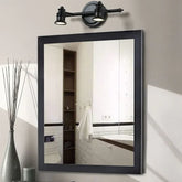 Applique Led Interno Bagno Vintage Nero