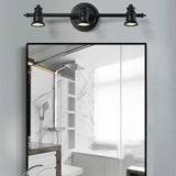 Applique Led Interno Bagno Vintage Nero