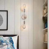 Applique LED IP44 Doppia Luce Stile Industriale