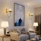 Lampade da Muro per Interni Vetro Sferico