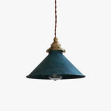 Lampadari Vetro Vintage Design con Texture Arrugginite