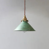 Lampadari Vetro Vintage Design con Texture Arrugginite
