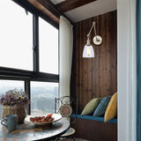 Lampada Estensibile da Muro Stile Industriale Retrò