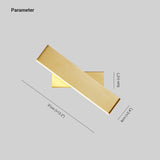 Lampada da Lettura LED Regolabile Rettangolare Moderna