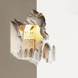 Lampade a Braccio da Parete Vintage in Gesso