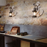 Applique Industrial Vintage Lanterna Led Ancora