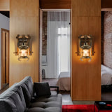 Applique da Parete Corda Design Legno