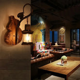 Applique da Interno in Legno Forma Calabash